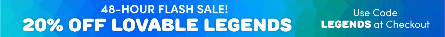 20% OFF Lovable Legends Using Code LEGENDS